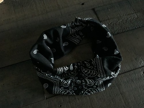 Bandeau cheveux tissu bandana - bandeau,