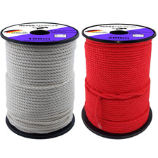 Corde coton naturelle toronné