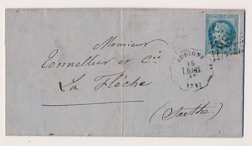 Lettre 2188 le mans - lettre,