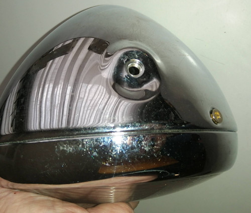 Ancien phare moto obus - ancien,