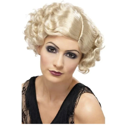 Blond court bouclé - blond,