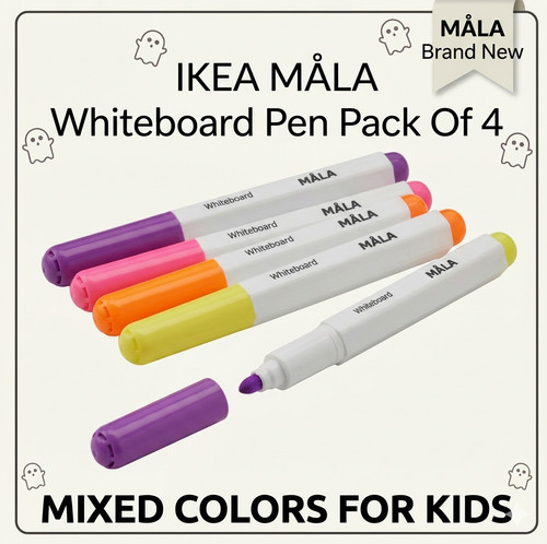 Pack stylos tableau blanc - de,