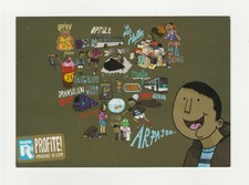 ARPAJON carte postale publicitaire IMAGINE PROFITE ! IMAGINE-R.COM