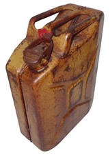 Jerrycan daté 1943 jaune avec