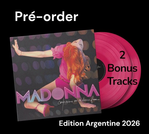 Vinyles tours madonna bonus - 33,