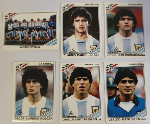 Mexico panini lotto 6 - lotto,