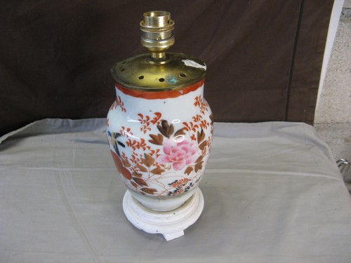 Ancienne lampe porcelaine - ancienne,