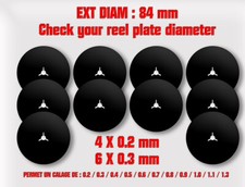 JEU DE 10 CALES / REEL SPACER