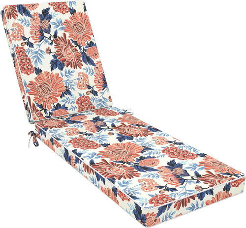 Outdoor chaise lounge cushion - outdoor,