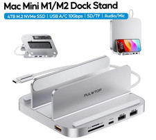 Mini Dock Mac PULWTOP USB-C