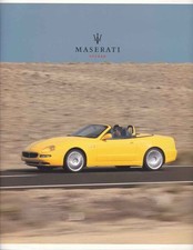 Catalogue Brochure Maserati Spyder 2003 Allemagne Deutschland