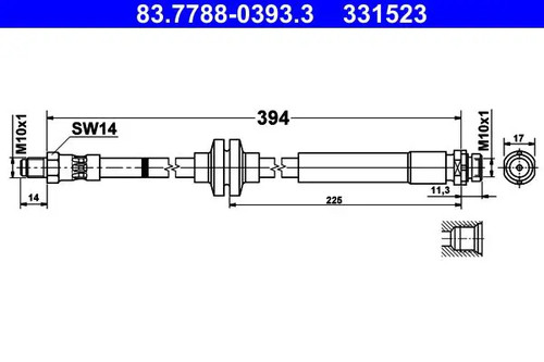 Flexible frein - de,