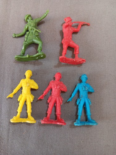 Lot soldats plastique - de,