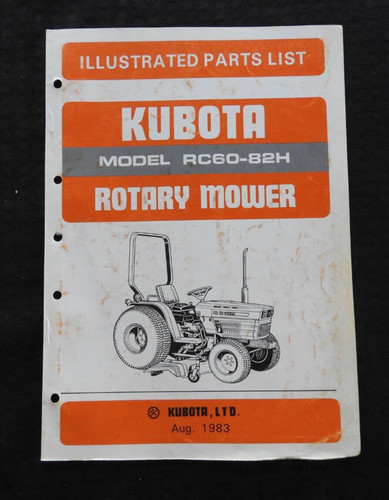 1980 véritable kubota b8200 - véritable,