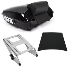 5.5" Razor Pack Luggage Trunk Mount Rack For Harley Touring 2014-2025 Motorcycle