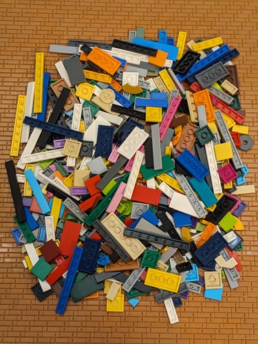 Lego 400pcs mix color tiles - lego,