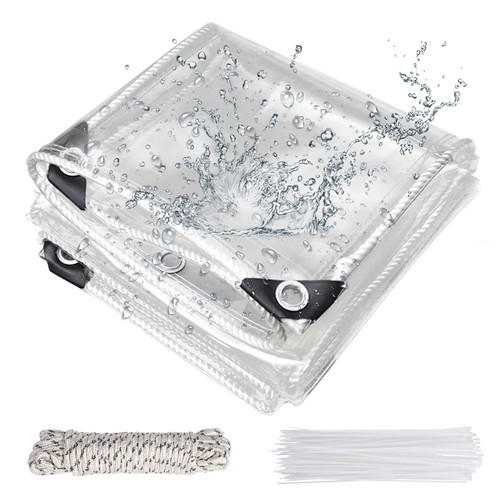 Bâche transparente 250g - transparente,, 250g/㎡