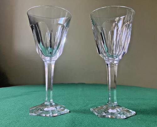 Lot verres vin blanc en - lot,