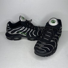 Nike Air Max Plus Tn Shoes Mens US 11.5 Black Silver Green Strike DR0139-001