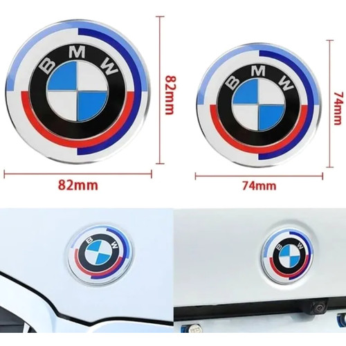 Insigne logo bmw capot 82mm - bmw,
