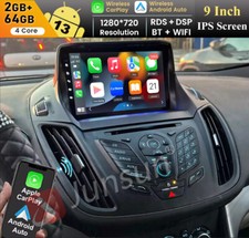 For Ford Escape 2013-2019 Android 13 Wireless Carplay Car Radio Stereo GPS Navi 