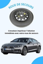 Roue de Secours Galette 19" pour AUDI A5 - A5 CABRIOLET - A5 SPORTBACK -A5 COUPE