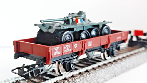 Jouef 6452 wagon plat - plat, 2