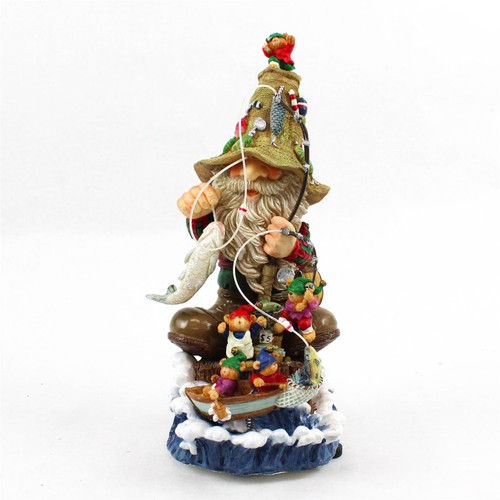 Figurine musicale père noël - père,