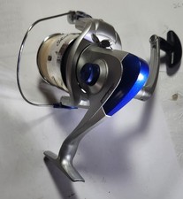 SHAKESPEARE SURF AND PIER SP50A SILVER AND BLUE SPINNING REEL