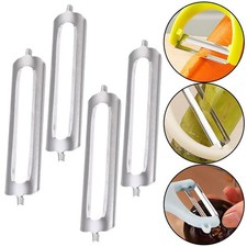 4x lame éplucheur inox