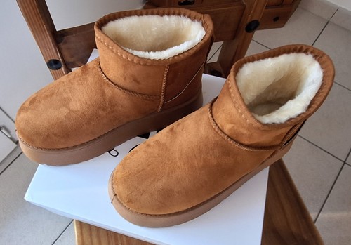 Bottines montante fourrés - montante,