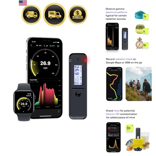 Smart geiger counter 102 - smart, with