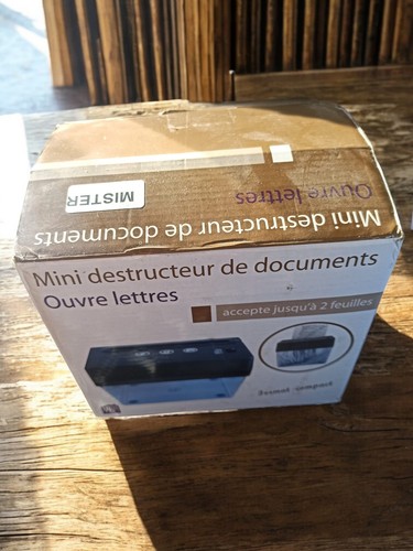 Mini destructeur documents - mini,