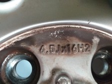 6.5JX16H2 jante pour VOLKSWAGEN GOLF V BERLINA (1K1) GT SPORT 2007 407409