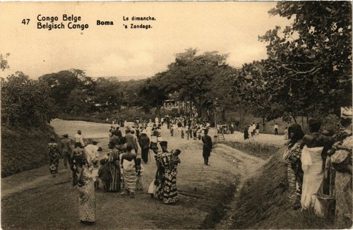 Belgian congo boma la - pc,