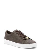 Women's Michael Kors Keaton Lace Up Designer Sneakers MK Logo