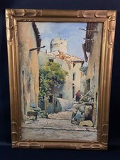 Tableau signé aquarelle