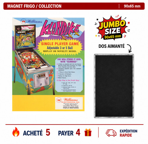 Magnet frigo klondike - klondike, --