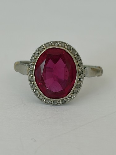 7919 bague ancienne gris - ancienne,