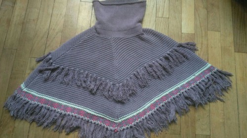 Poncho fille ans mexx - poncho,