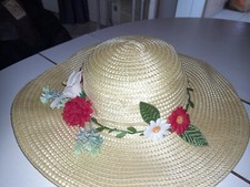 Chapeau de paille femme à