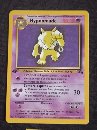 Carte pokemon hypnomade - pokemon,