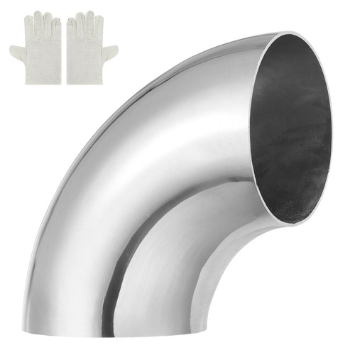 Coude inox 76mm 90 - coude, à