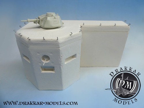 Maquette bunker indochine - maquette,