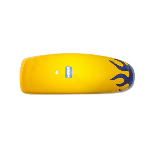 Garde boue flame - garde, jaune-bleu