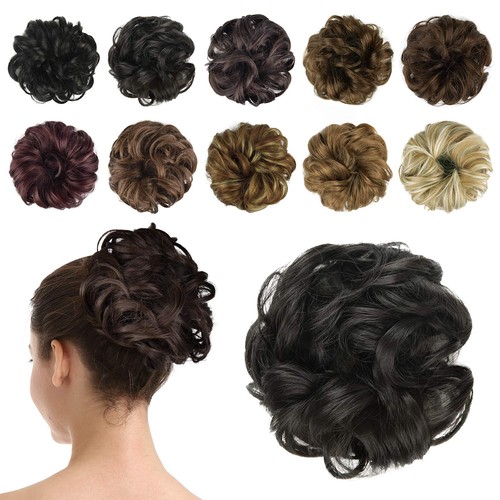 Chignon postiche cheveux faux - chignon,