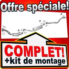 Ligne pot d'échappement pour
