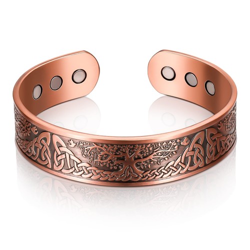 Bracelet magnétique cuivre - bracelet, en