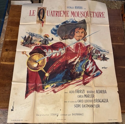 Affiche cinéma ancienne - affiche,