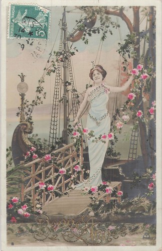Bonne annee femme - femme, elegante